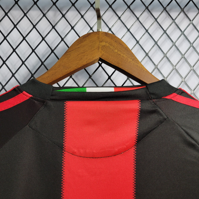 Camisa Milan Titular 10/11 - Versão Retro - Pk_imports_01 