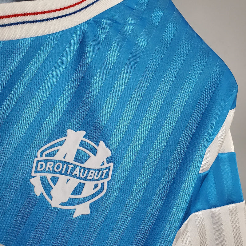 Camisa Olympique de Marseille Reserva 90/91 - Versão Retro - Pk_imports_01 