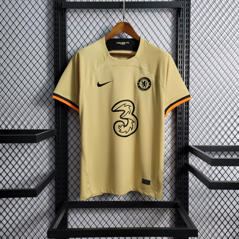 Camisa Chelsea Edição Especial Dourada 22/23 - Versão Torcedor - Pk_imports_01 