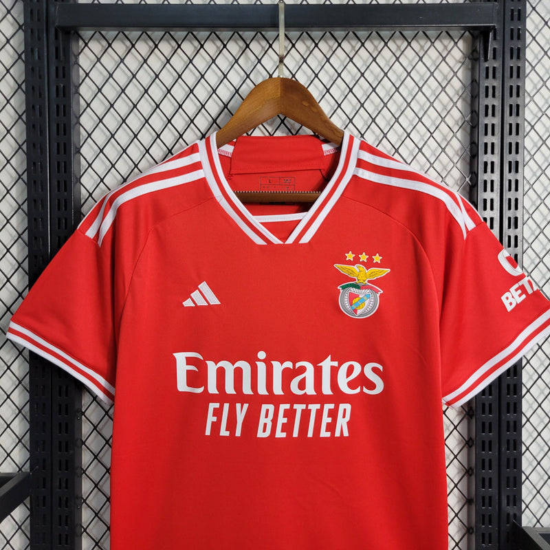 Camisa Benfica Home 23/24 - Adidas Torcedor Masculina - Lançamento - Pk_imports_01 