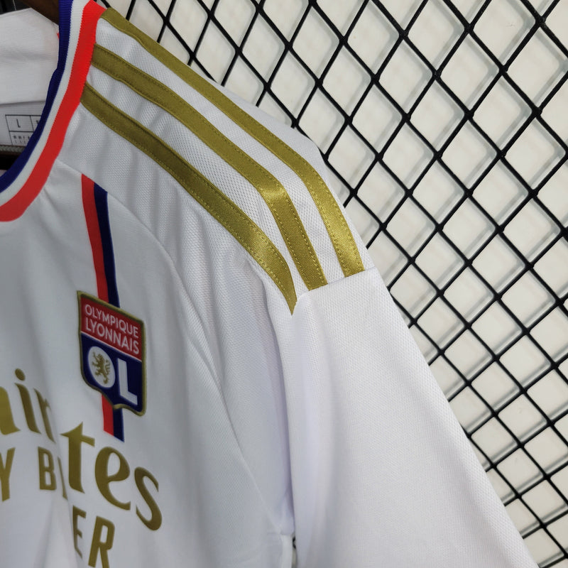 Camisa Lyon Home 23/24 - Adidas Torcedor Masculina - Lançamento - Pk_imports_01 