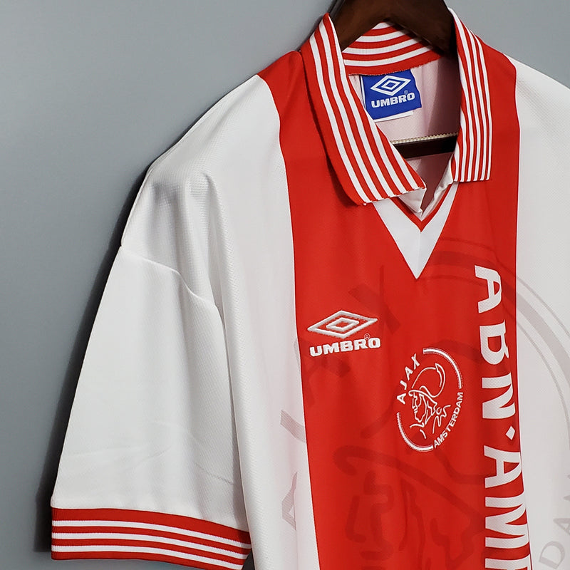 Camisa Ajax Titular 95/96 - Versão Retro - Pk_imports_01 