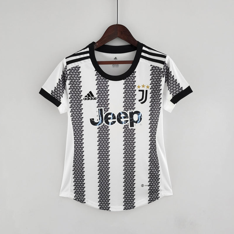 Camisa Juventus Titular 22/23 - Versão Feminina - Pk_imports_01 