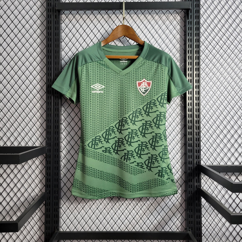 Camisa Fluminense Treino Verde 22/23 - Versão Feminina - Pk_imports_01 