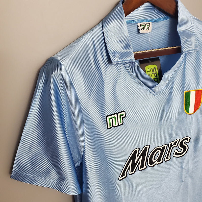 Camisa Napoli Titular 90/91 - Versão Retro - Pk_imports_01 