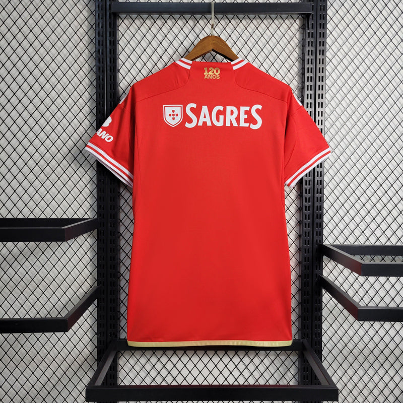 Camisa Benfica Home 23/24 - Adidas Torcedor Masculina - Lançamento - Pk_imports_01 