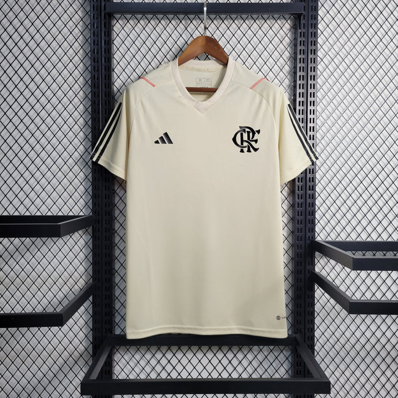 Camisa Flamengo Treino Branca 23/24 - Versão Torcedor - Pk_imports_01 