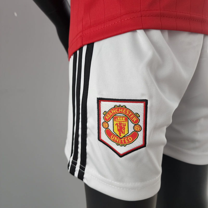 Kit Infantil Manchester United Titular 22/23 - Pk_imports_01 