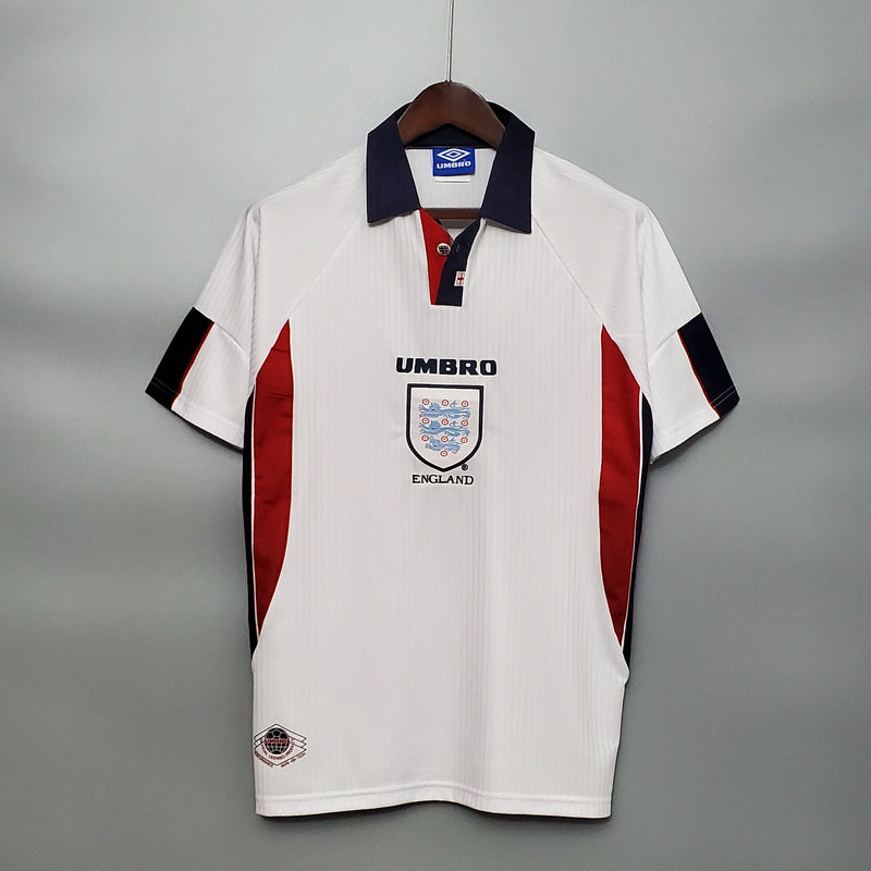 Camisa Inglaterra Titular 98/99 - Versão Retro - Pk_imports_01 