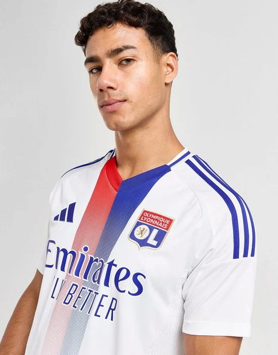 Camisa Lyon Home 24/25 - Adidas Torcedor Masculina - Lançamento