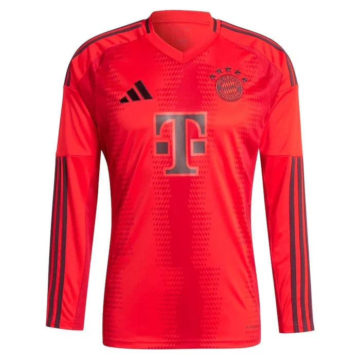 Camisa Bayern de Munique  Home manga longa 24/25 Adidas - Versão torcedor lançamento