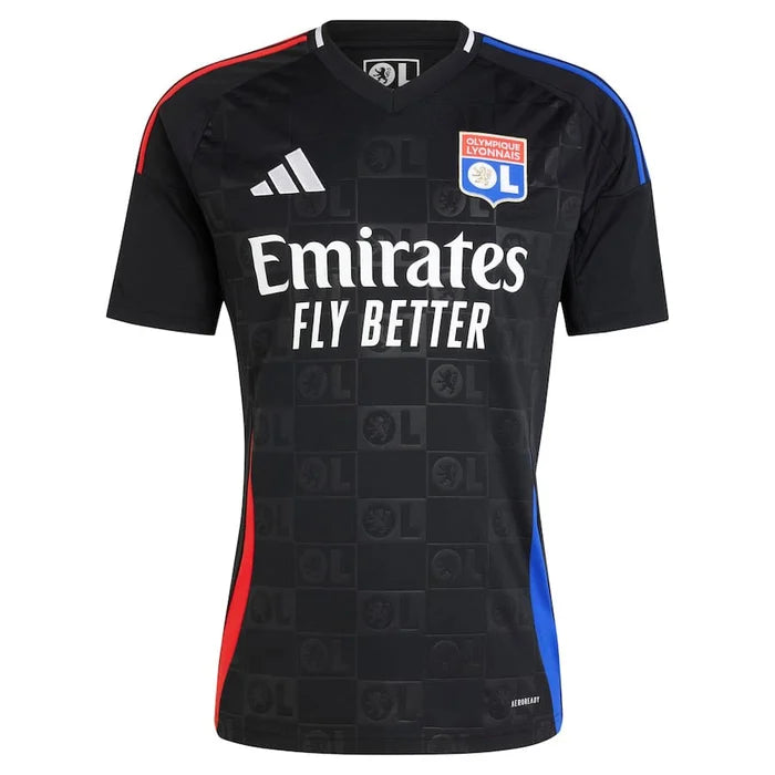 Camisa Lyon Away 24/25 - Adidas Torcedor Masculina - Lançamento