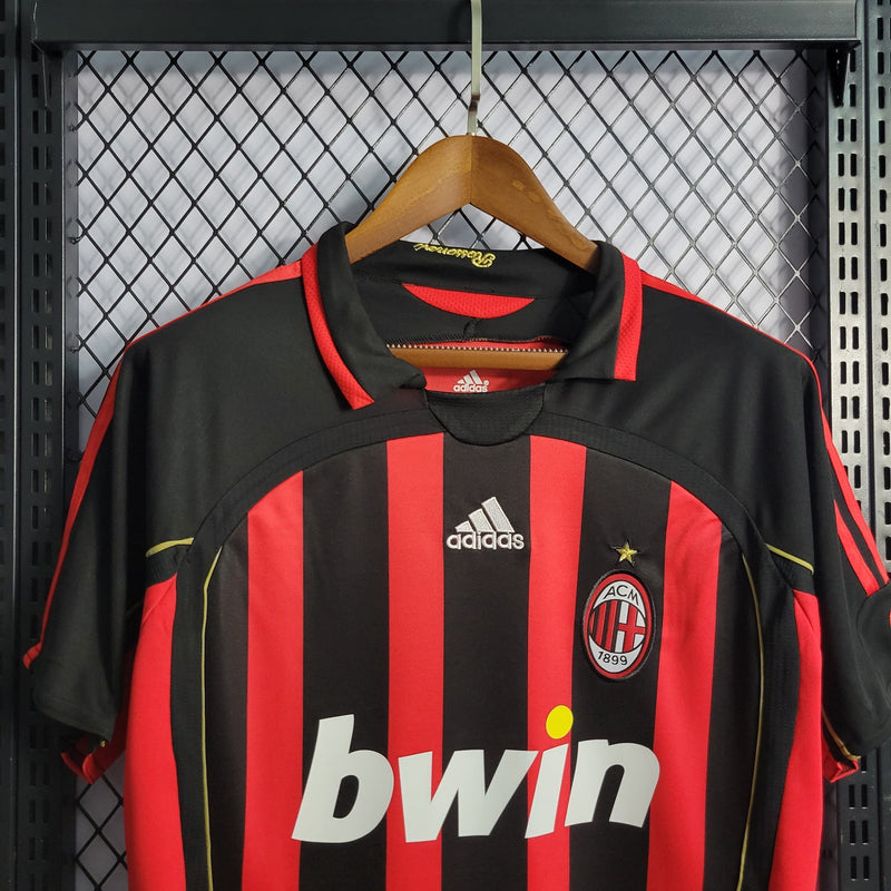 Camisa Milan Titular 06/07 - Versão Retro - Pk_imports_01 