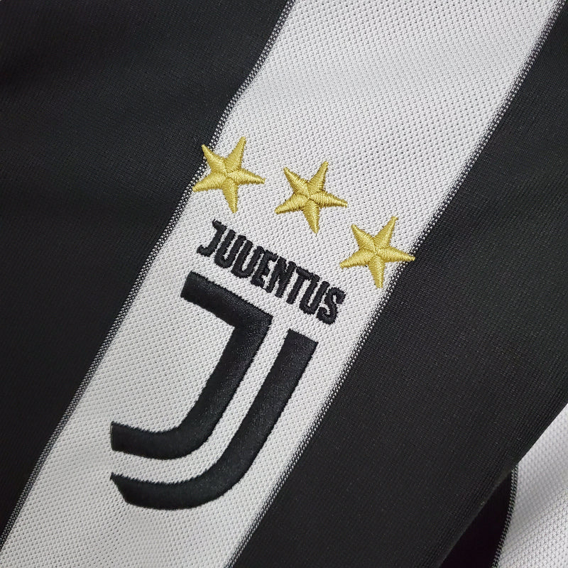 Camisa Juventus Titular 17/18 - Versão Retro - Pk_imports_01 