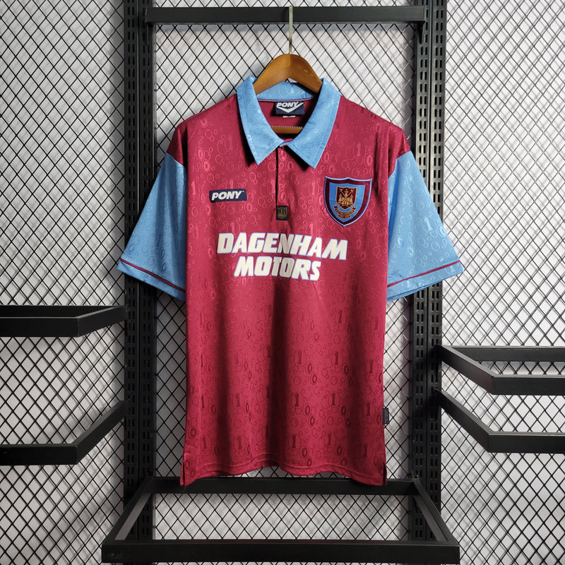 Camisa West Ham Titular 95/97 - Versão Retro - Pk_imports_01 