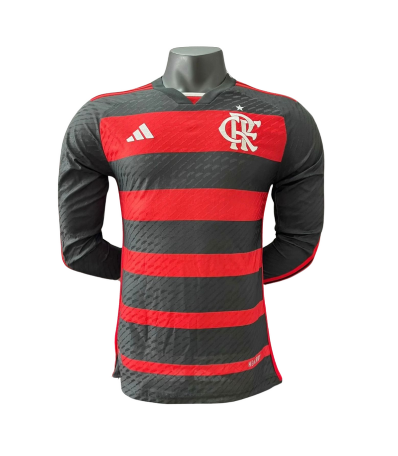 Camisa Flamengo manga longa  24/25 Adidas - Versão jogador lançamento