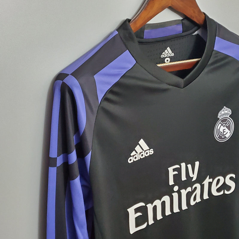 Camisa Real Madrid III 15/16 - Versão Retro Manga Comprida - Pk_imports_01 