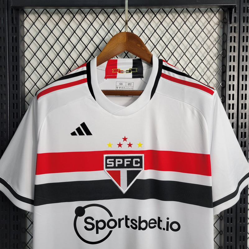 Camisa São Paulo Home 23/24 - Adidas Torcedor Masculina - Lançamento - Pk_imports_01 