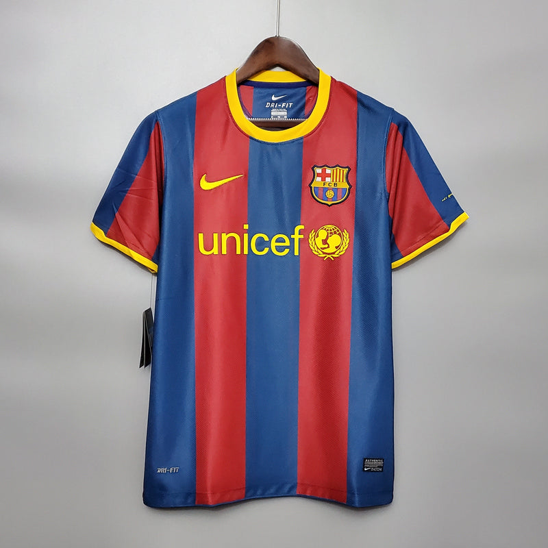 Camisa Barcelona Titular 10/11 - Versão Retro - Pk_imports_01 