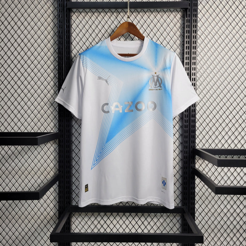 Camisa Olympique Marseille 23/24 - Puma Torcedor Masculina - Lançamento - Pk_imports_01 