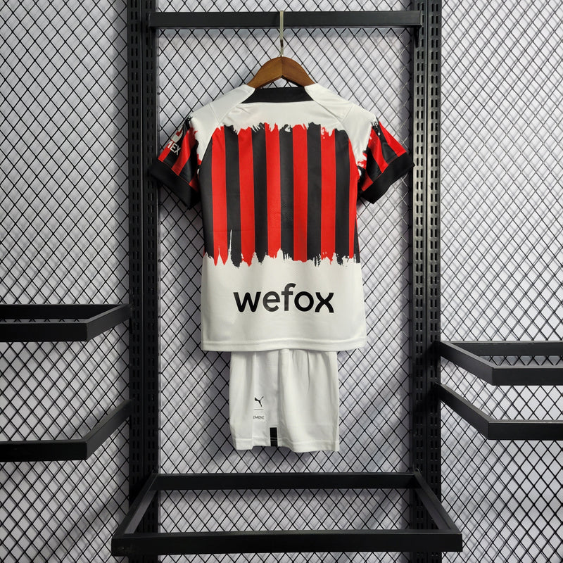 Kit Infantil Milan Terceira Camisa 22/23 - Pk_imports_01 