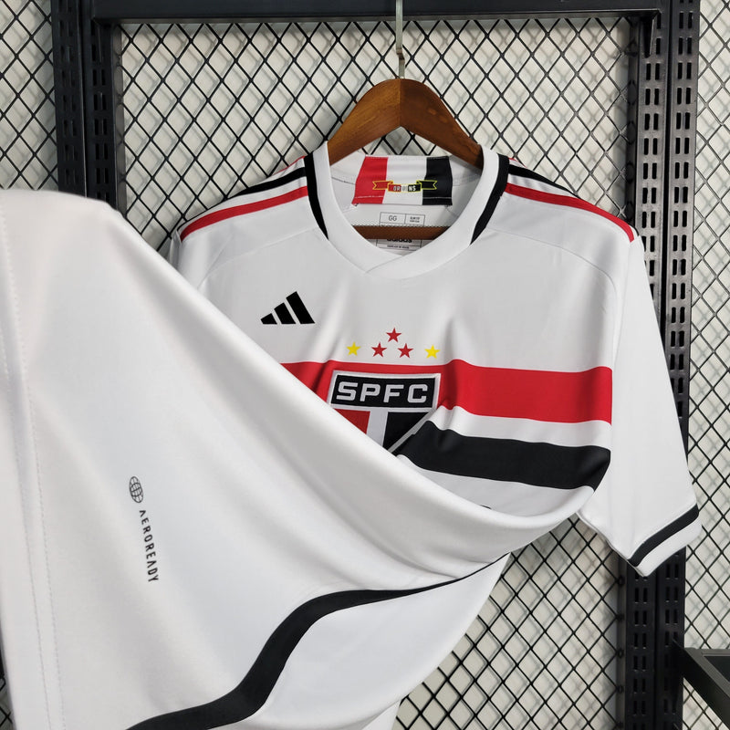 Camisa São Paulo Home 23/24 - Adidas Torcedor Masculina - Lançamento - Pk_imports_01 