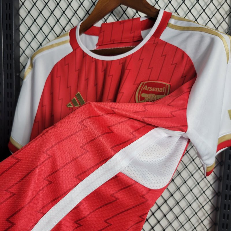 Camisa Arsenal Home 23/24 - Adidas Torcedor Masculina - Lançamento - Pk_imports_01 