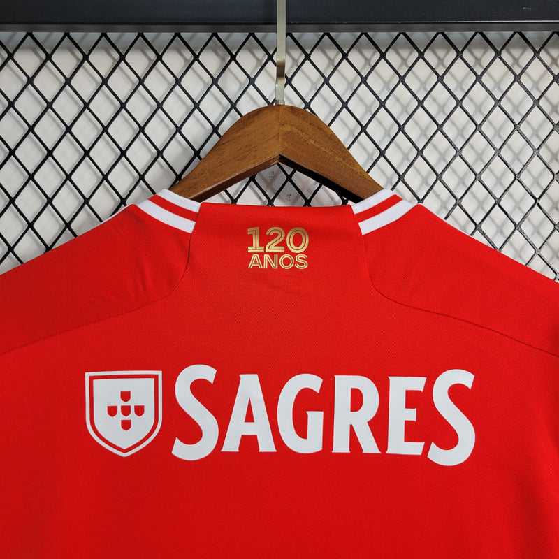 Camisa Benfica Home 23/24 - Adidas Torcedor Masculina - Lançamento - Pk_imports_01 