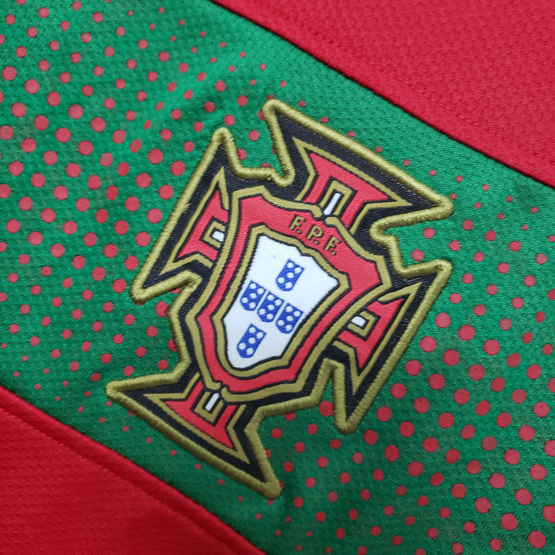 Camisa Portugal Titular 2010 - Versão Retro - Pk_imports_01 