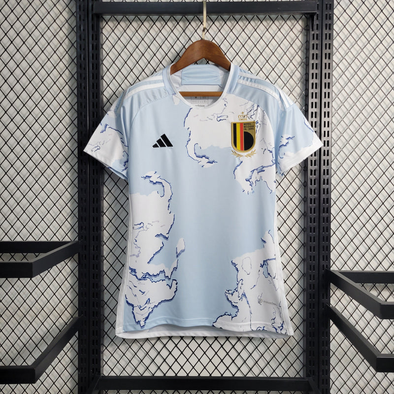 Camisa Bélgica Home 23/24 - Adidas Feminina - Pk_imports_01 