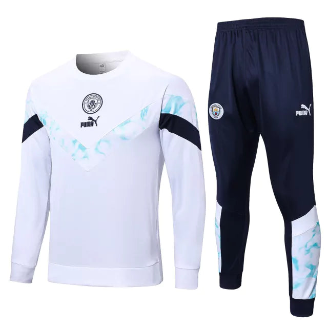 Conjunto de Treino do Manchester City 22/23 Branco - Pk_imports_01 