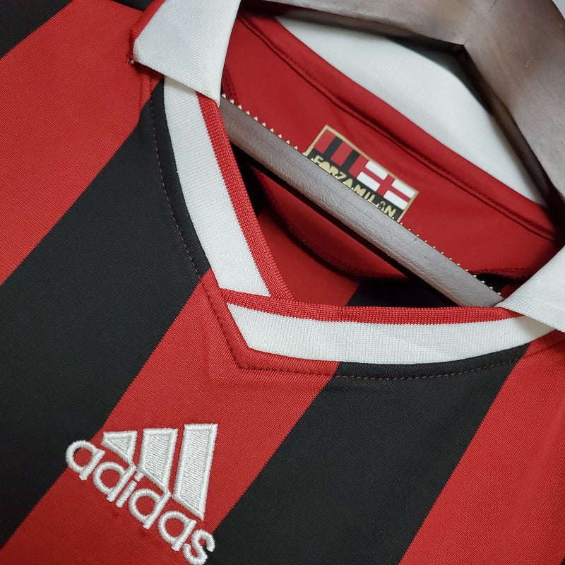 Camisa Milan Titular 09/10 - Versão Retro - Pk_imports_01 