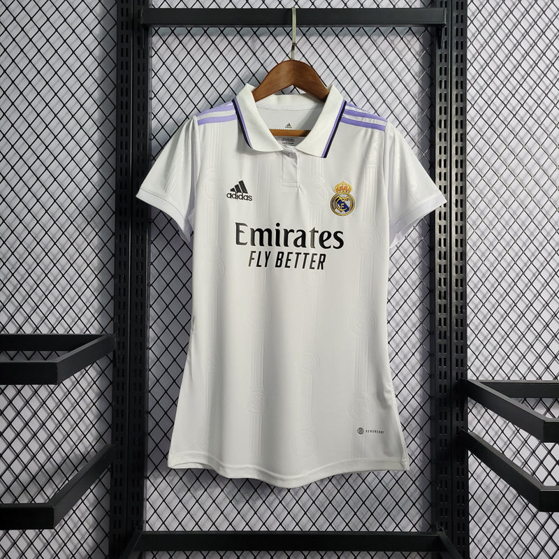 Camisa Real Madrid Titular 22/23 - Versão Feminina - Pk_imports_01 