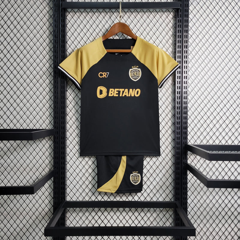 Kit Infantil Sporting edição especial CR7 23/24 - Pk_imports_01 