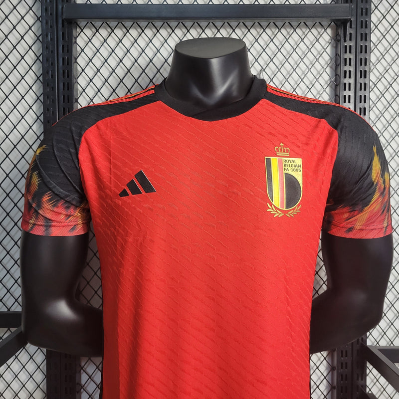 Camisa Bélgica Titular 22/23 - Versão Jogador - Pk_imports_01 