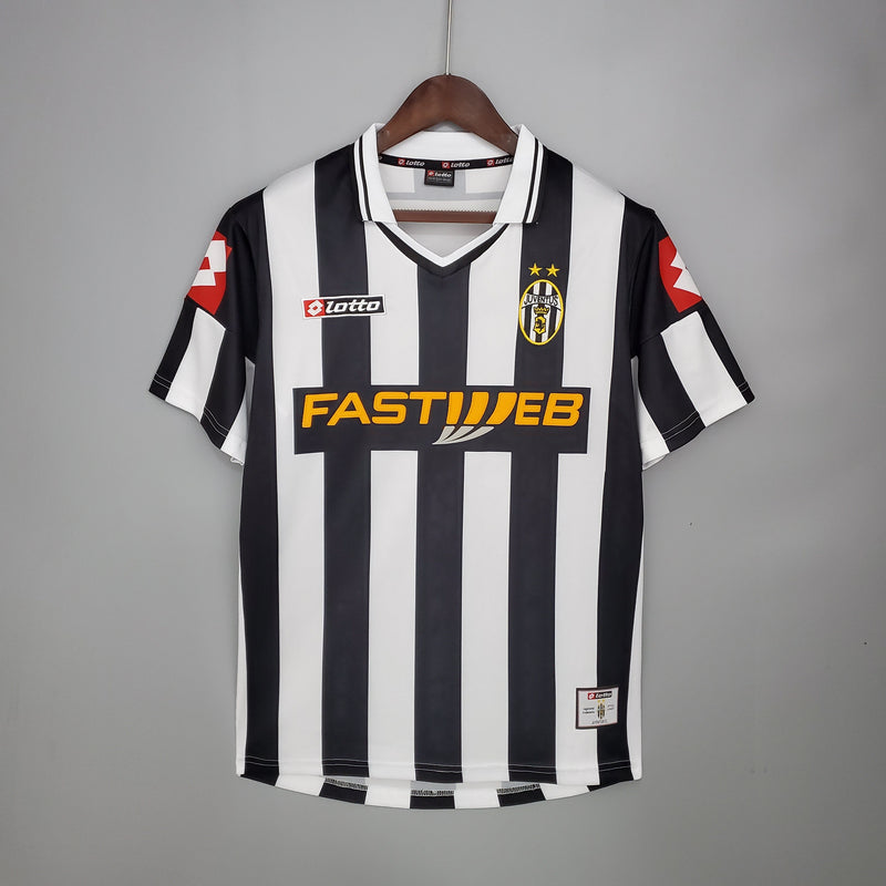 Camisa Juventus Titular 01/02 - Versão Retro - Pk_imports_01 