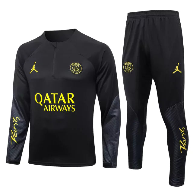 Conjunto de Treino Paris 23/24 Preto - Pk_imports_01 