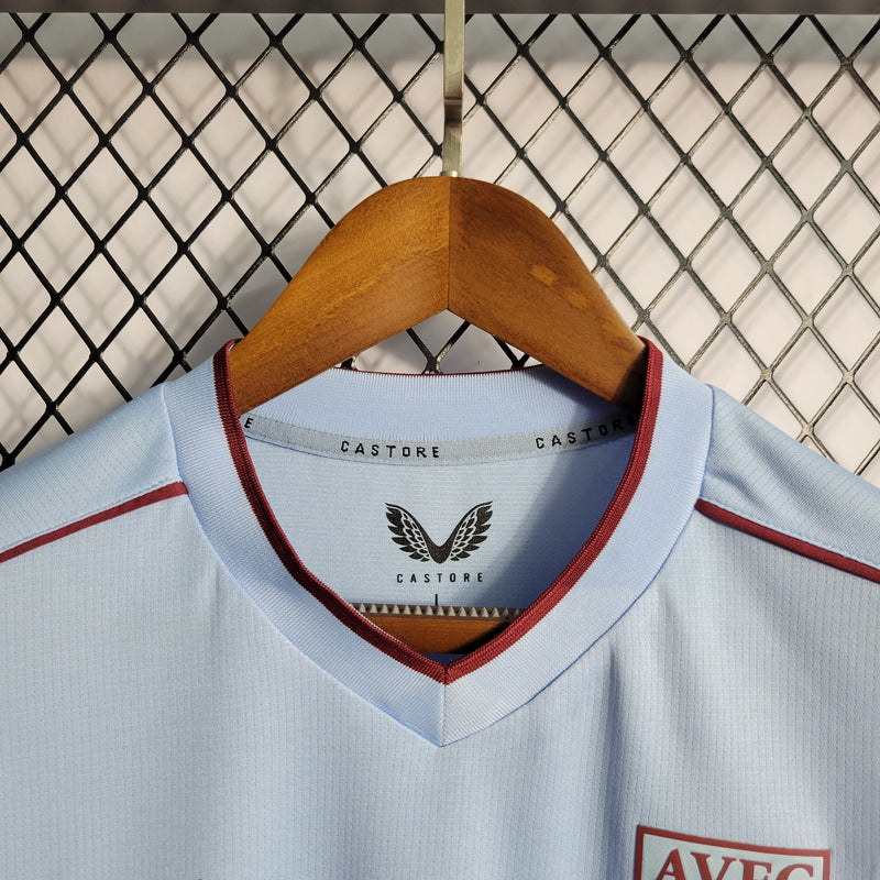 Camisa Aston Villa Reserva 22/23 - Versão Torcedor - Pk_imports_01 