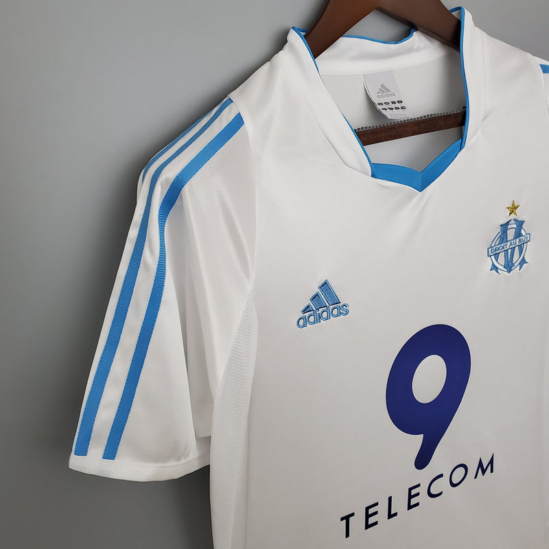 Camisa Olympique de Marseille Titular 02/03 - Versão Retro - Pk_imports_01 