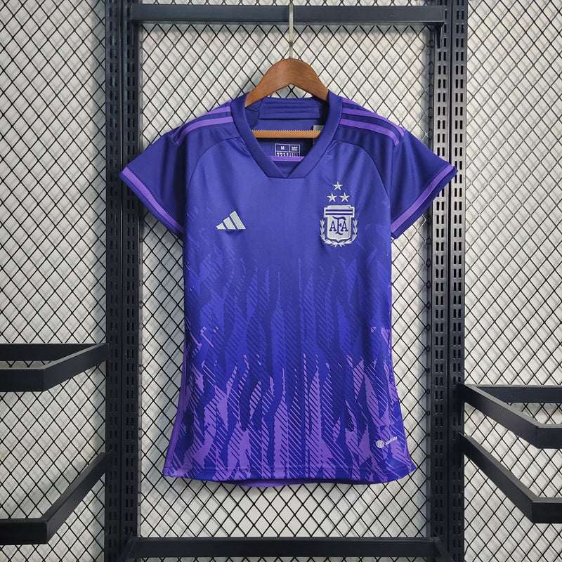 Camisa Argentina Reserva 22/23 - Versão Feminina - Pk_imports_01 