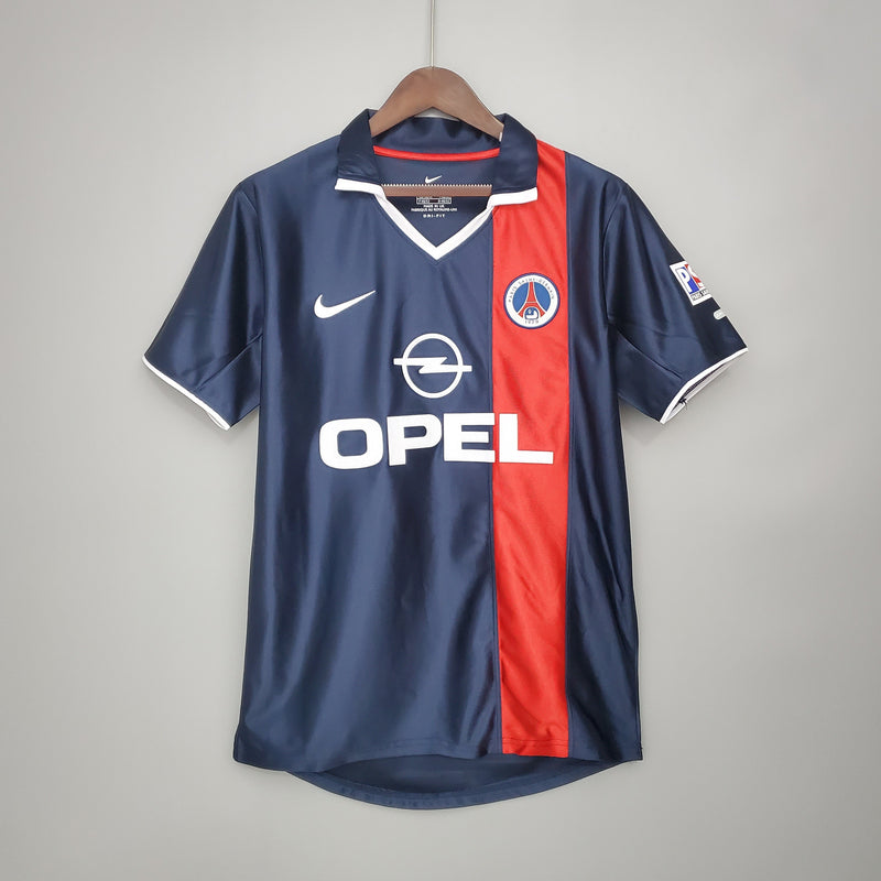 Camisa PSG Titular 01/02 - Versão Retro - Pk_imports_01 