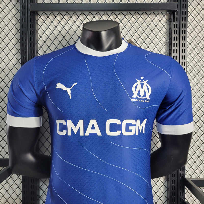 Camisa Olympique Marseille 23/24 - Puma Jogador Masculina - Pk_imports_01 