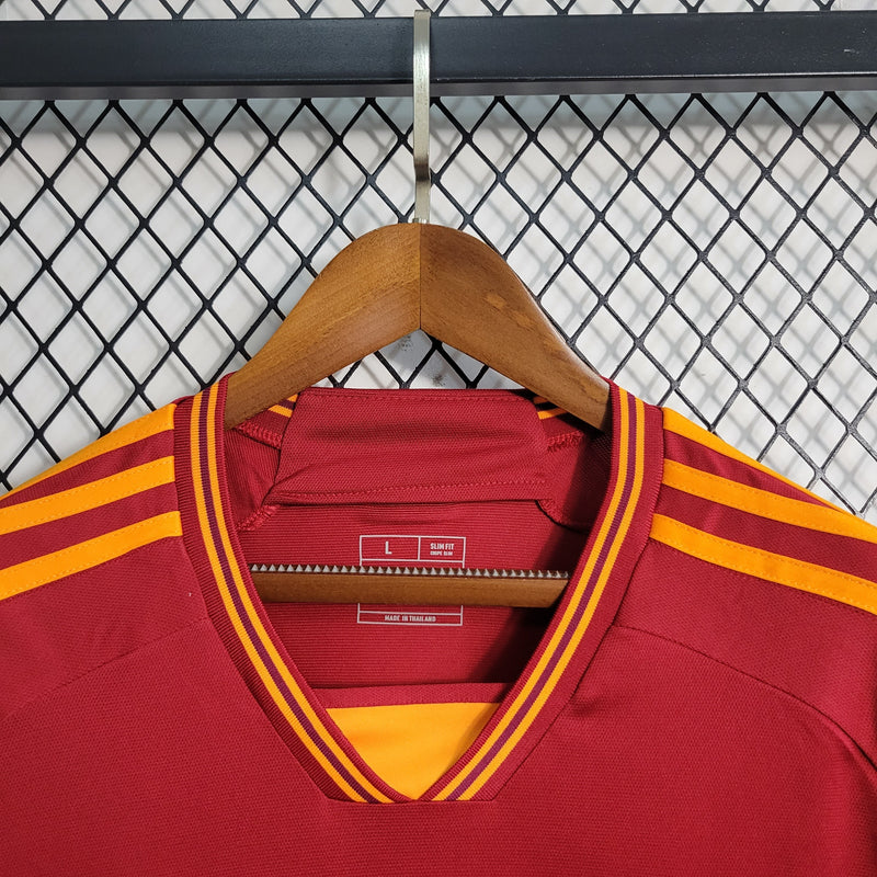 Camisa Roma Home 23/24 - Adidas Torcedor Masculina - Lançamento - Pk_imports_01 