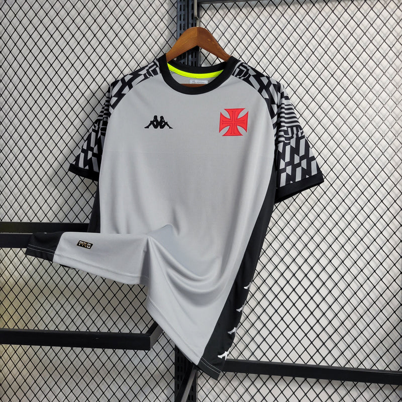 Camisa Vasco Treino 22/23 - Kappa Torcedor Masculina - Cinza - Pk_imports_01 