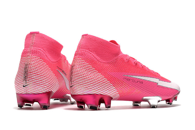 Chuteira Nike Mercurial Superfly 7 Elite Mbapp- Rosa FG - VELOP SPORTS