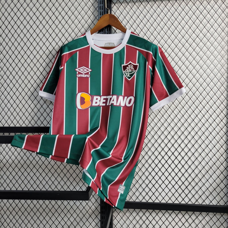 Camisa Fluminense 23/24 - Umbro Torcedor Masculina - Lançamento - Pk_imports_01 