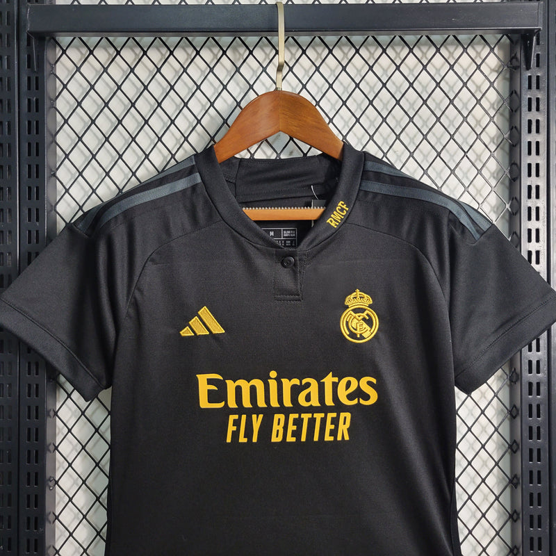 Camisa Real Madrid Away III 23/24 - Adidas Torcedor Feminina - Pk_imports_01 