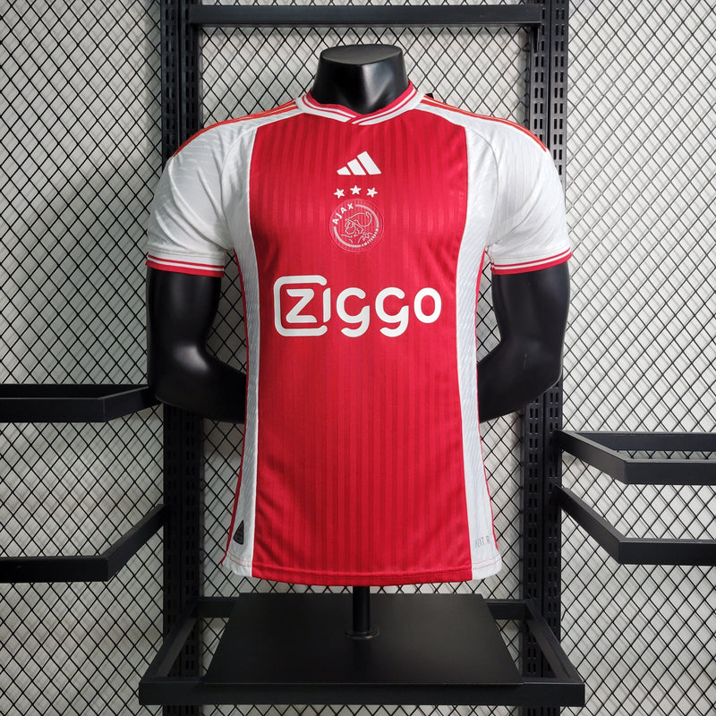 Camisa Ajax Titular 23/24 - Adidas Jogador Masculina - Pk_imports_01 