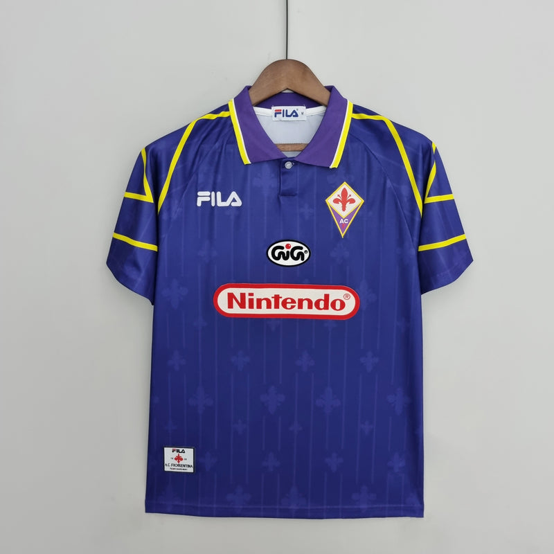 Camisa Fiorentina Titular 97/98 - Versão Retro - Pk_imports_01 