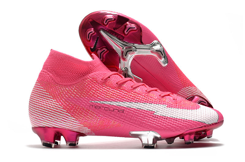 Chuteira Nike Mercurial Superfly 7 Elite Mbapp- Rosa FG - VELOP SPORTS